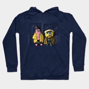 Pat and Silent Bob Squarepants Hoodie